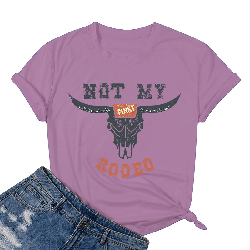 Not My First Rodeo Cotton Tee