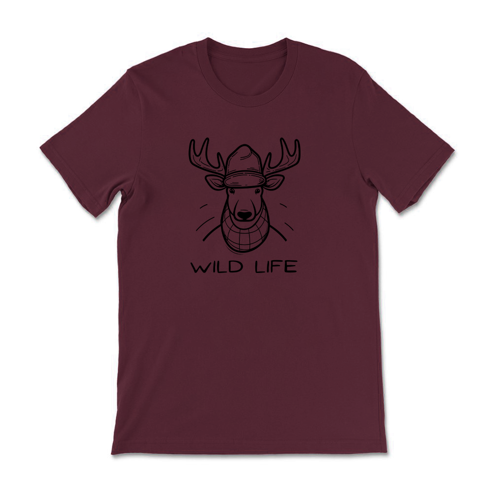 Wild Life Elk Cotton Tee