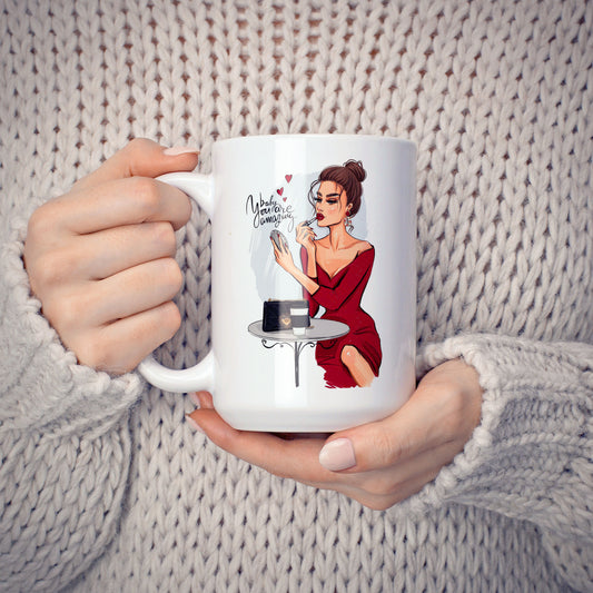 Delicate Girl Coffee Mug