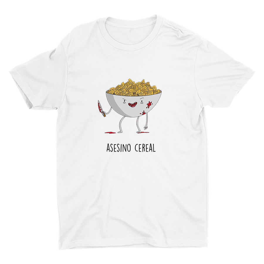 Cereal Killer  Cotton Tee