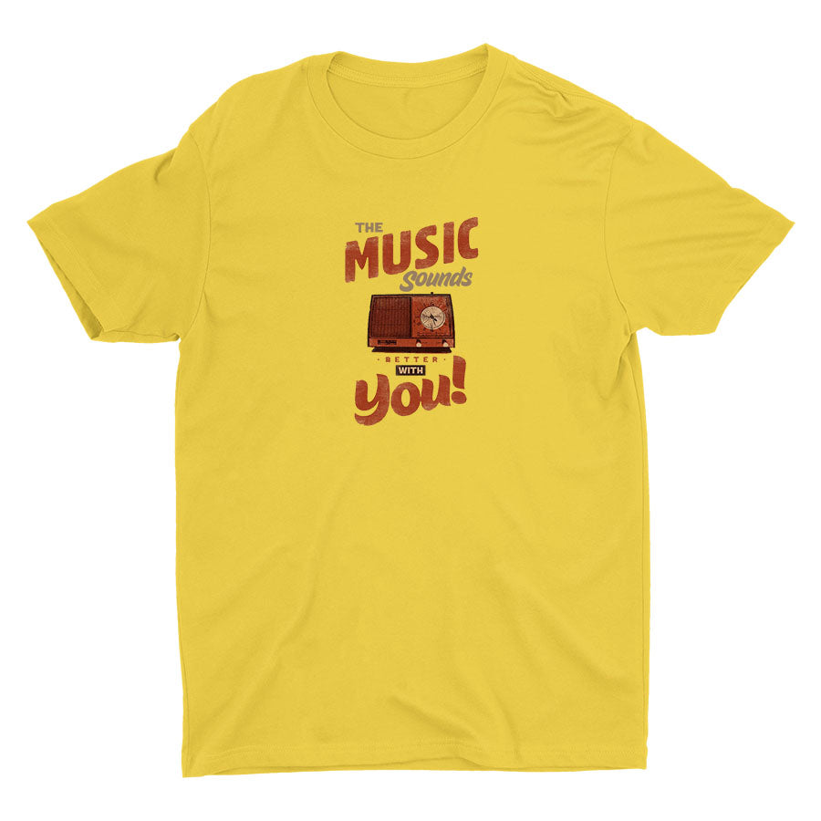 Sounds Better With You Cotton Tee