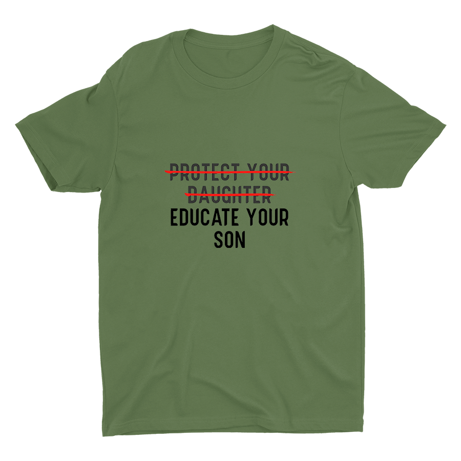 EDUCATE YOUR SON  Cotton Tee