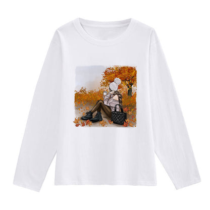 I Love Autumn White T-Shirt U