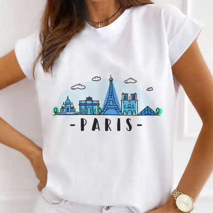 Style R :   Love My Country Women White T-Shirt