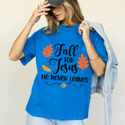 Fall For Jesus Cotton Tee