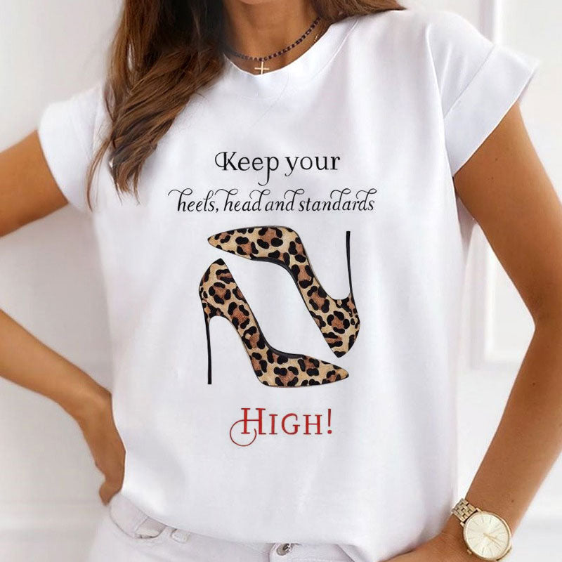 Love For Shoes White T-Shirt VII
