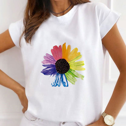 Sunflower Femal White T-Shirt L