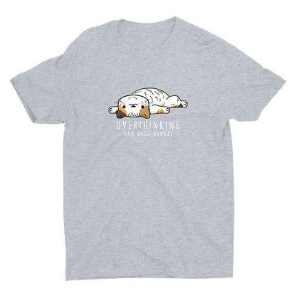 Overthinking And Also Hungry Cotton Tee