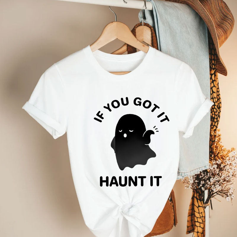 Haunt It Cotton Tee