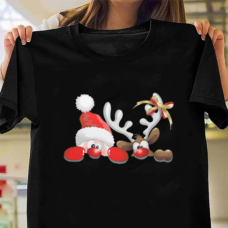 2022 Christmas Cute Deer T-Shirt