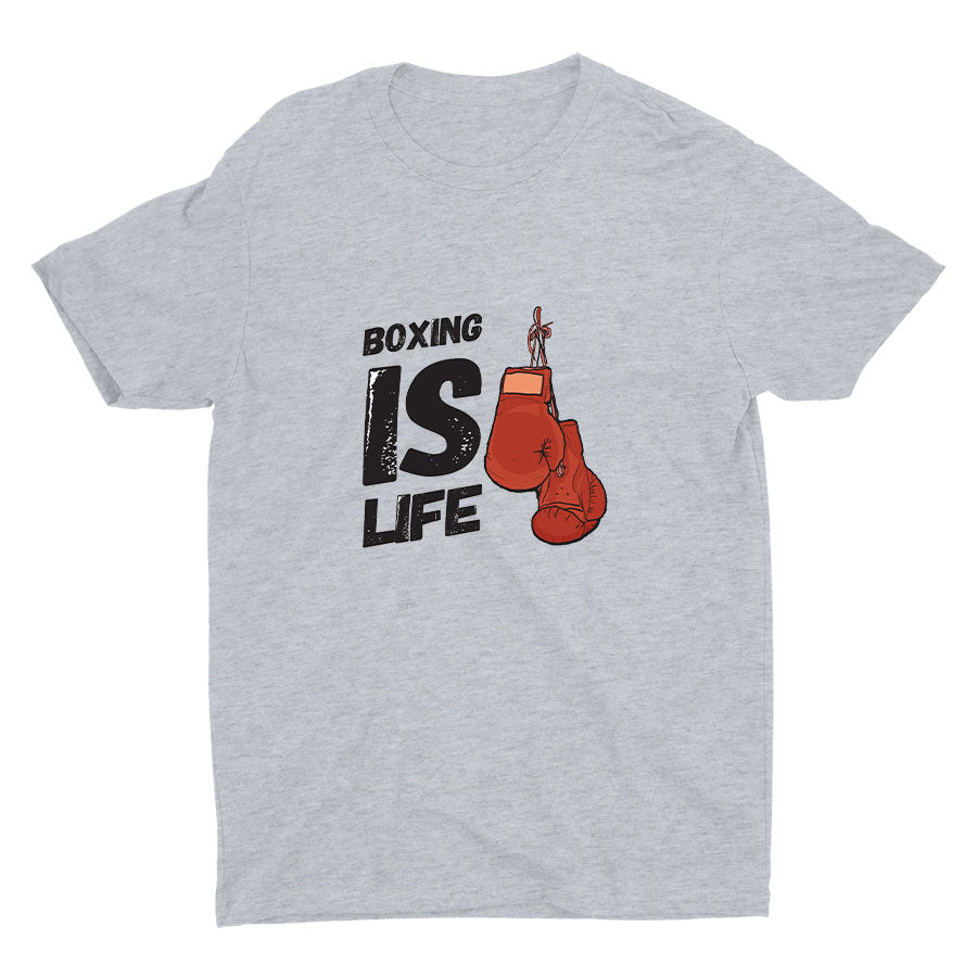 BOXING IS LIFE Cotton Tee