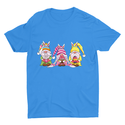 Easter Gnome Printed Cotton Tee