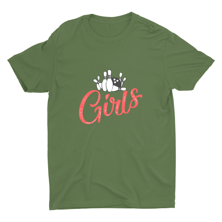 "Goals Or Girls" Printed Cotton Tee