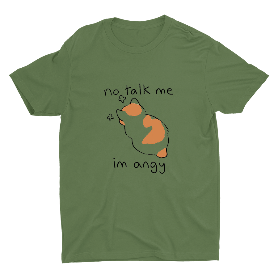NO Talk Me Printed T-shirt