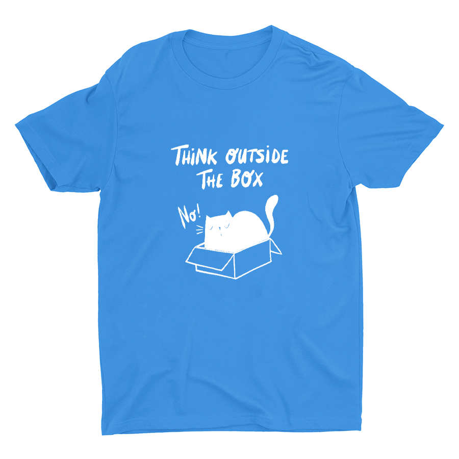 "Think Outside The Box" Cotton Tee