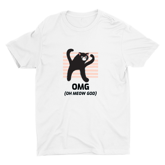 Oh Meow God Cotton Tee