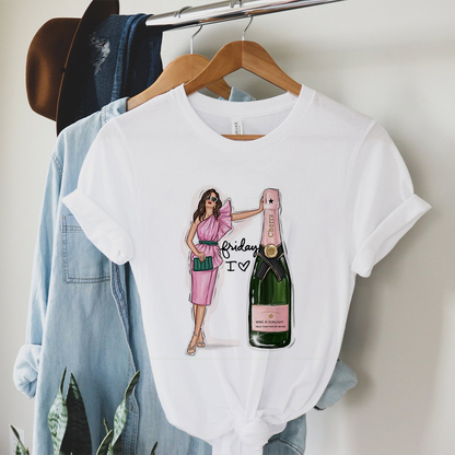 Celebrate With Champagne Women T-Shirt A