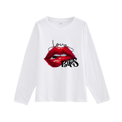 Sexy Lips White T-shirt