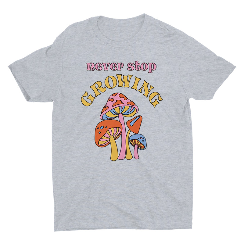 Retro Cotton Mushroom T-shirt