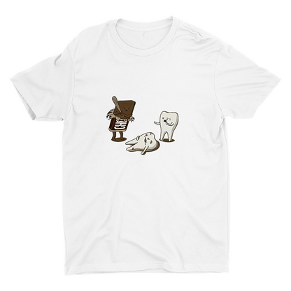 "I GOT HURT FROM CHOCLATE" Cotton Tee