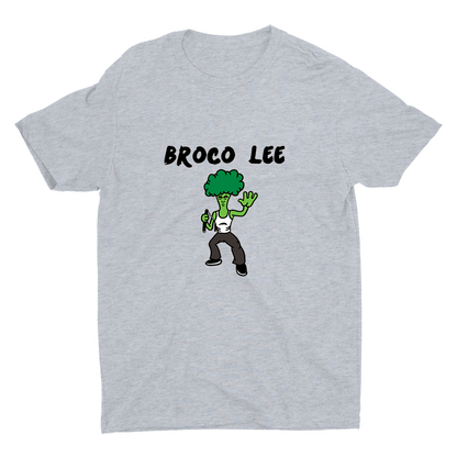 Funny "BROCO LEE" Printed Cotton Tee