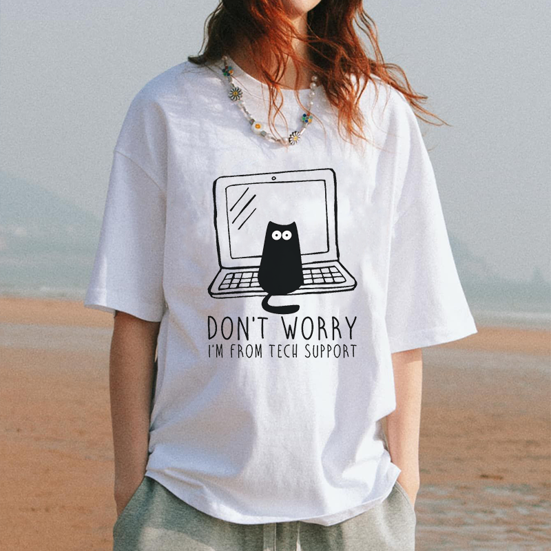 Don't Worry Printed T-shirt