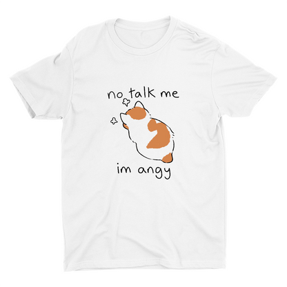 NO Talk Me Printed T-shirt