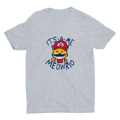 "It's A Me" Printed Cotton Tee