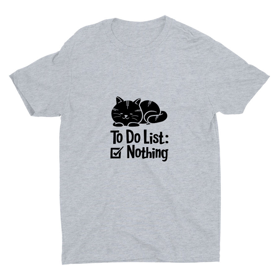 To do list: Nothing Cotton Tee