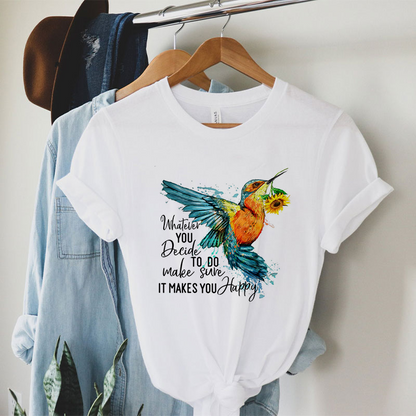 Inspiration and Faith White T-Shirt For Women A