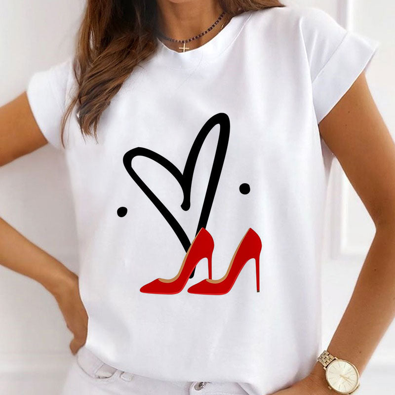 Love For Shoes White T-Shirt XIII