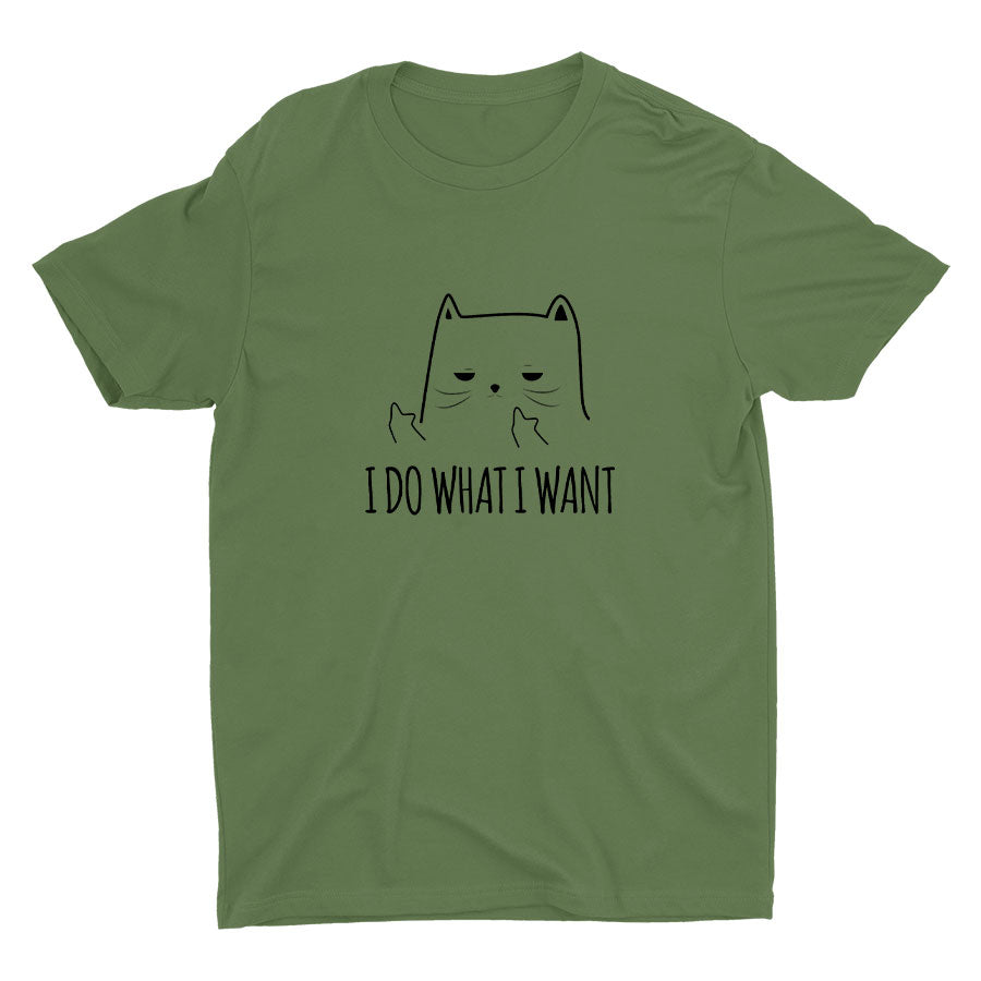 I Do Want I Want Cotton Tee