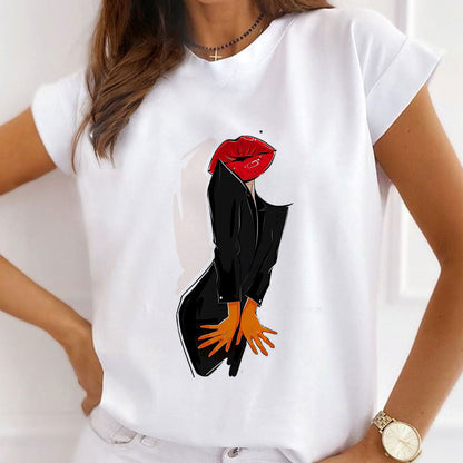 Style F£º Trend Leader Women White T-Shirt