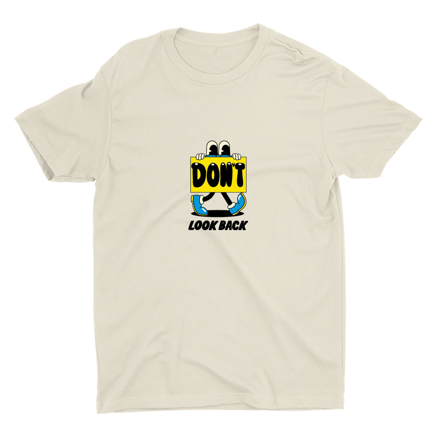 DON′T LOOK BACK Cotton Tee