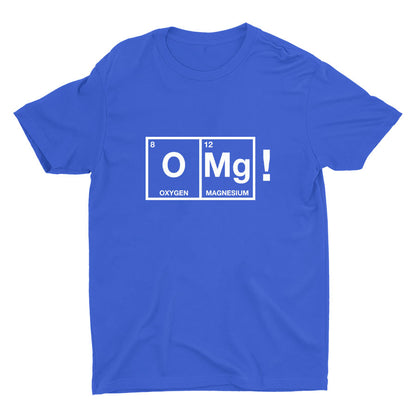 "O MG" Funny Print Cotton Tee
