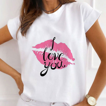 Style S:My Heart  Female White T-Shirt