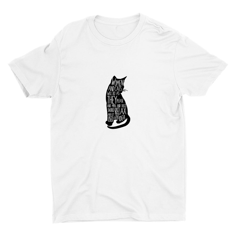 WOMEN AND CATS Cotton Tee
