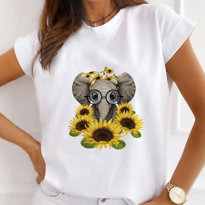 Sunflower Femal White T-Shirt N