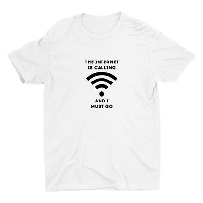 The Internet Is Calling Cotton Tee