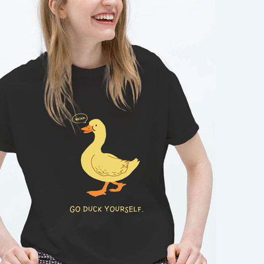 Go Duck Yourself Cotton Tee
