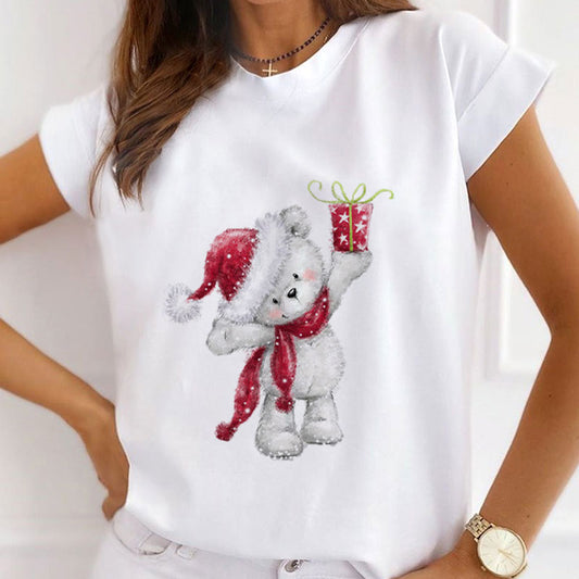 HAPPY NEW YEAR 2021 Christmas White T-Shirt B