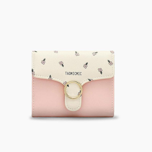 Fashion Printed Snap Wallet