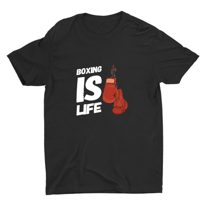 BOXING IS LIFE Cotton Tee