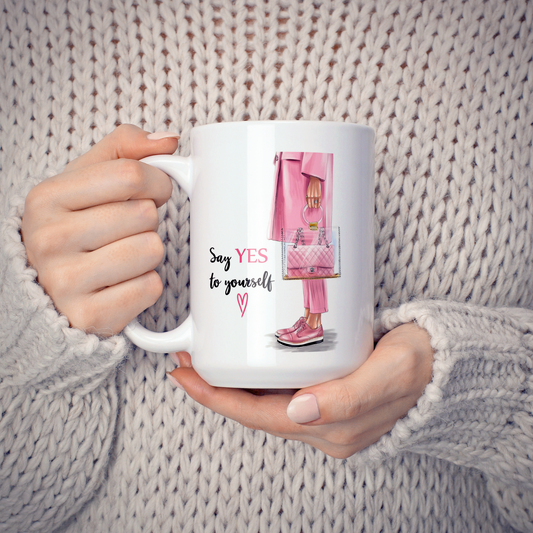 “Say Yes to Yourself” Coffee Mug