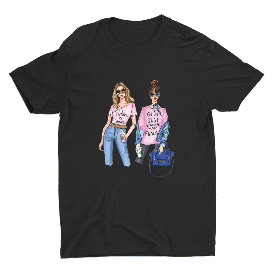 "The Future Is Female" Cotton Tee