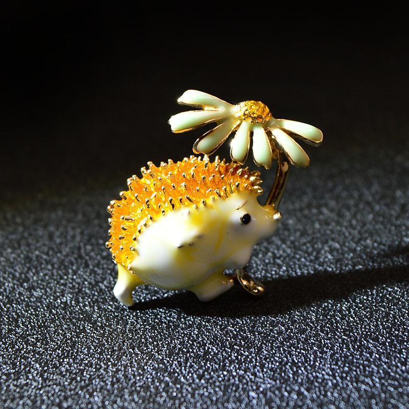 Cute Hedgehog Brooch