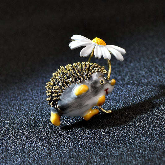 Cute Hedgehog Brooch