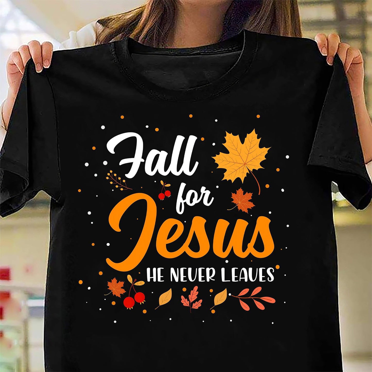 I Love Jesus Black T-Shirt B