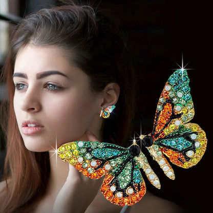 Colorful Butterfly Earring