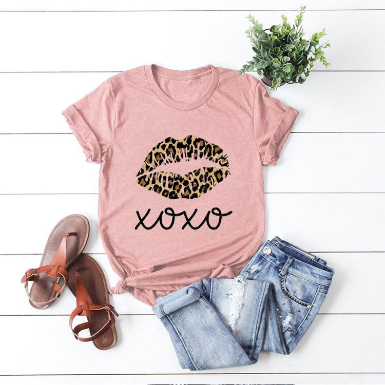 XOXO Print T-shirt